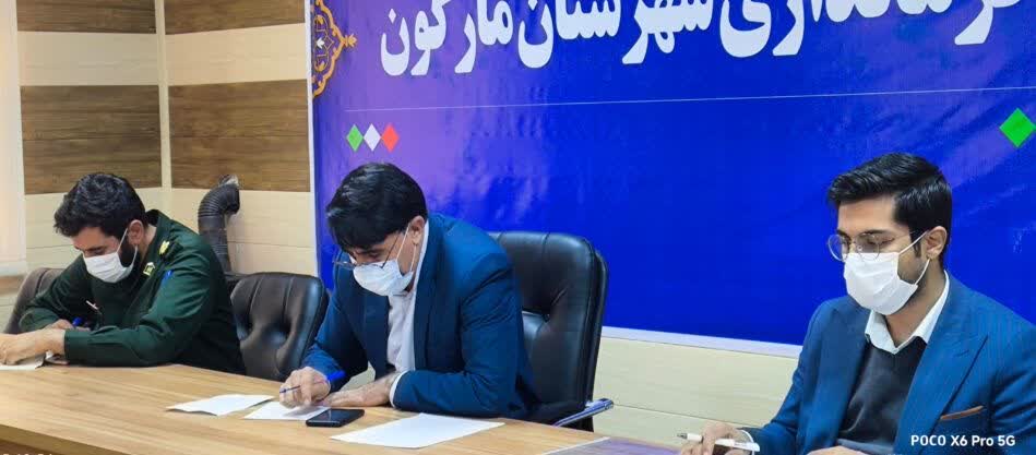 هماهنگی دستگاه‌های اجرایی برای کنترل آنفلوآنزا در شهرستان مارگون